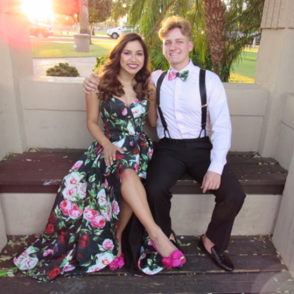 Sherri Hill Floral Dress